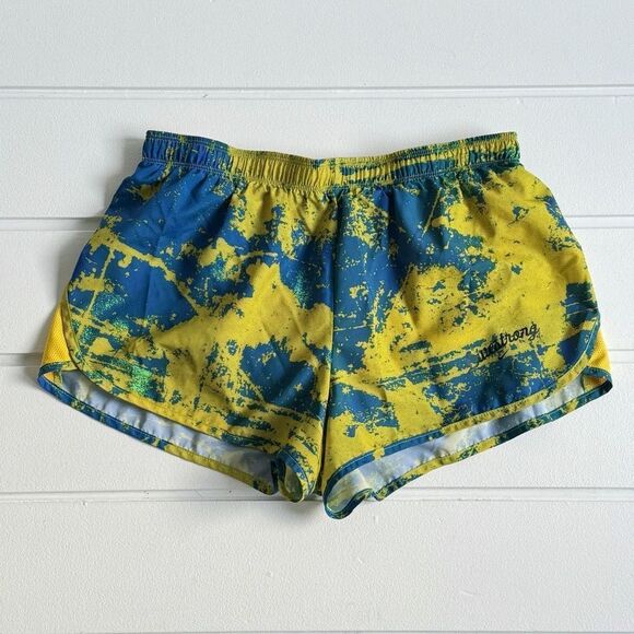 Nike Pants - Nike Blue and Yellow Athletic Shorts